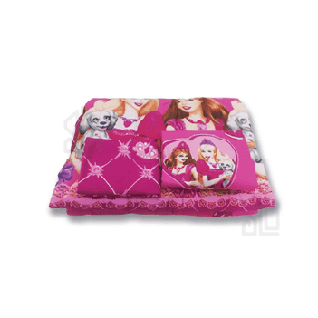 Couette de lit 1 , 2 , 3 places double face motif et uni 