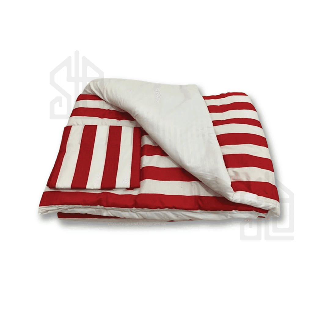 Couette de lit 1 , 2 , 3 places double face motif et uni 