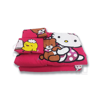 Couette de lit 1 , 2 , 3 places double face motif et uni 