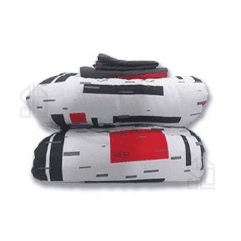 Couette de lit 1 , 2 , 3 places double face motif et uni 